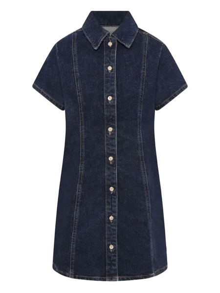  Calvin Klein Kids Stretch-cotton Dress - Blue 