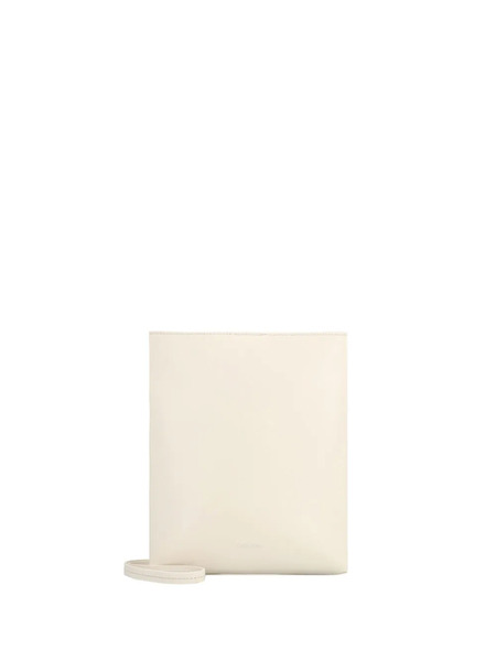 Calvin Klein Leather Cross Body Bag - Neutrals 