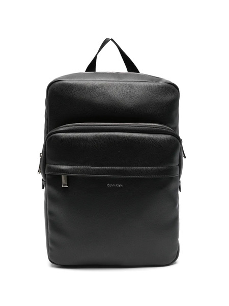  Calvin Klein Logo-detail Backpack - Black 