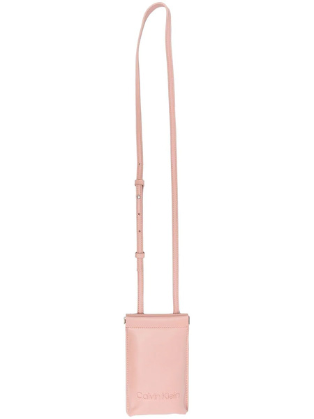  Calvin Klein Logo-embossed Phone Pouch - Pink 
