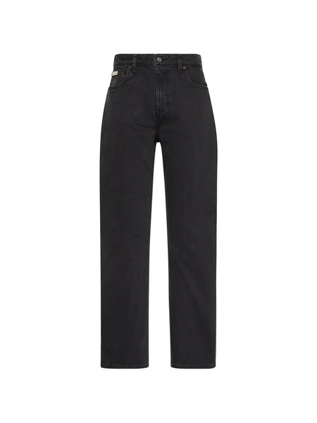  Calvin Klein Logo-patch Jeans - Black 