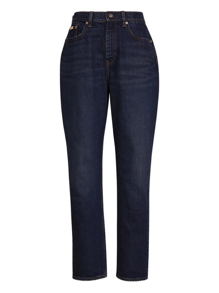  Calvin Klein Logo-patch Jeans - Blue 
