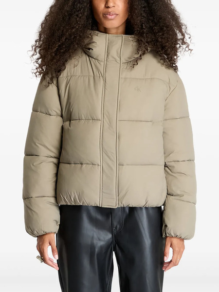 Calvin Klein Logo-print Jacket - Neutrals 