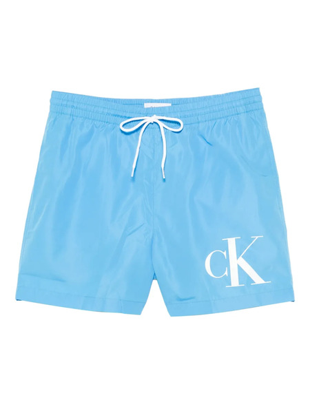  Calvin Klein Logo Swim Shorts Set - Blue 