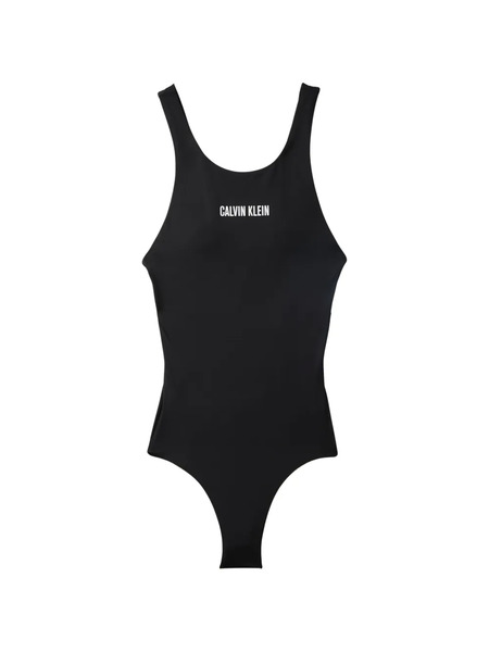  Calvin Klein Logo Swimsuit - Black 
