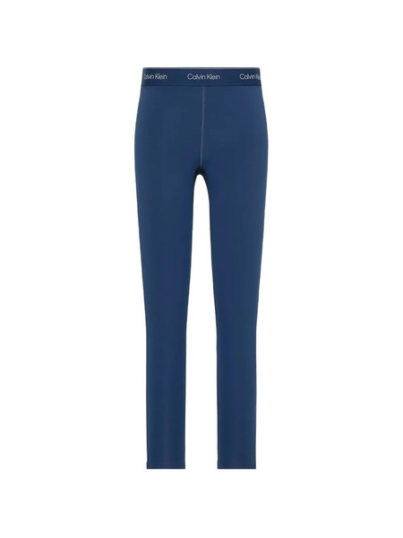  Calvin Klein Logo Waistband Leggings - Blue 