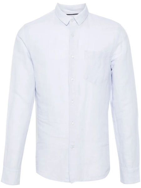  Calvin Klein Monogram-embroidered Shirt - Blue 