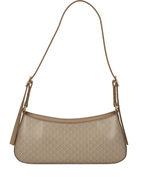  Calvin Klein Monogram Shoulder Bag - Neutrals 