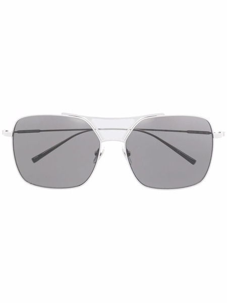  Calvin Klein Oversize-frame Sunglasses - Silver 