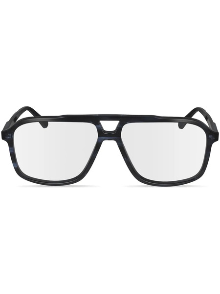  Calvin Klein Pilot-frame Glasses - Blue 
