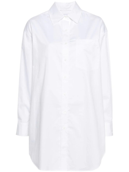  Calvin Klein Plain Cotton Shirt - White 
