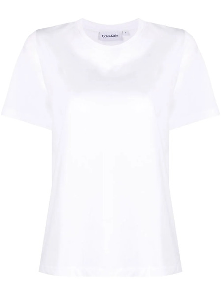  Calvin Klein Plain Cotton T-shirt - White 
