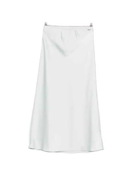  Calvin Klein Plain Midi Skirt - Green 