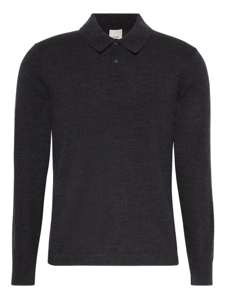  Calvin Klein Polo-collar Sweater - Grey 