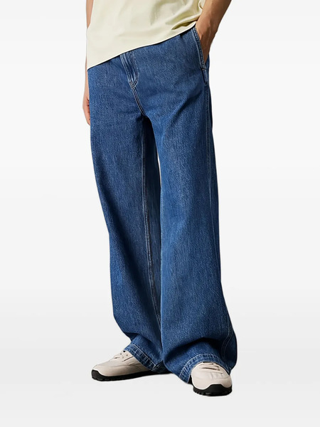  Calvin Klein Pull On 90's Loose Jeans - Blue 