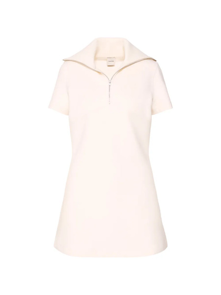  Calvin Klein Short Sleeve Mini Dress - Neutrals 