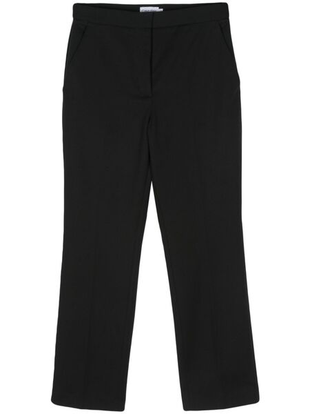  Calvin Klein Slim-cut Gabardine Trousers - Black 