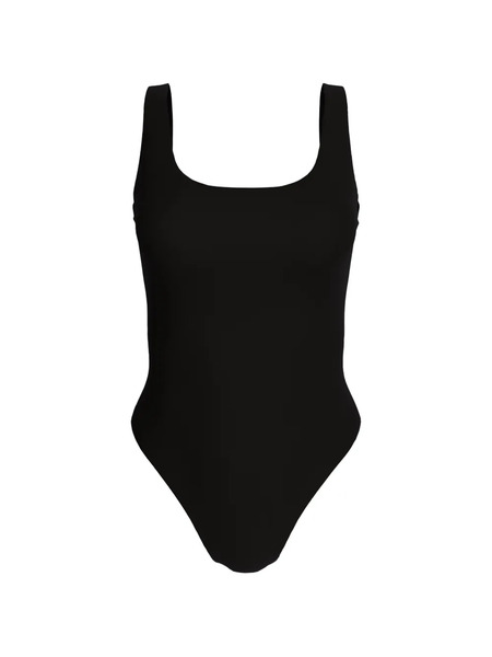  Calvin Klein Square-neck Swimsuit - Black 