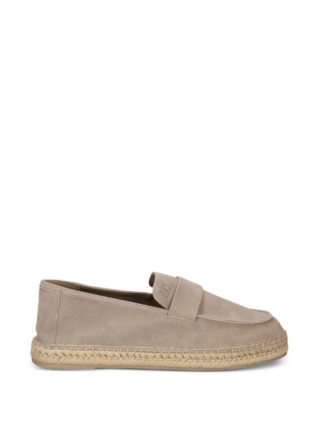  Calvin Klein Suede Espadrilles - Neutrals 