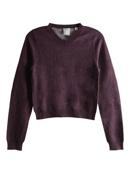  Calvin Klein V-neck Sweater - Purple 