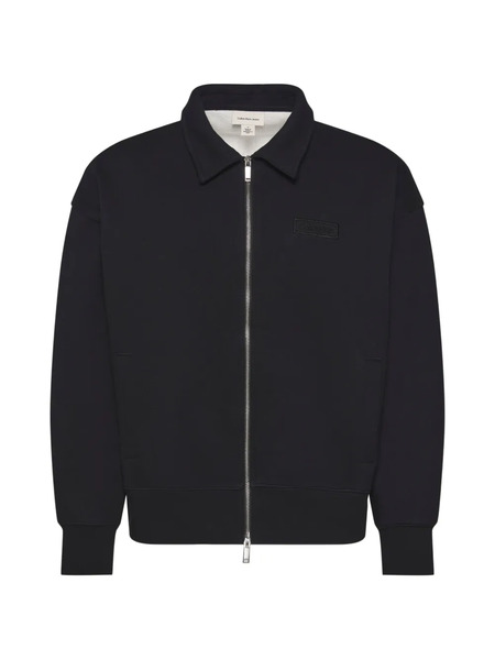  Calvin Klein Zip Boxy Jacket - Grey 