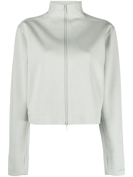  Calvin Klein Zip-up High-neck Hoodie - Blue 