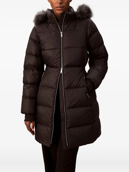  Calvin Klein Zipped-up Coat - Black 