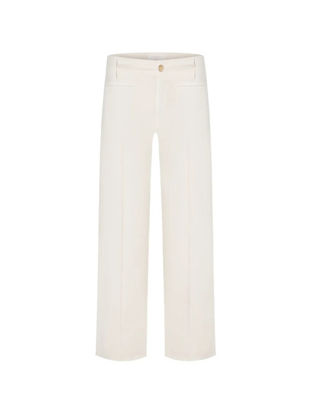  Cambio Buttoned Cropped Jeans - Neutrals 