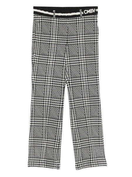  Cambio Checked Trousers - Black 