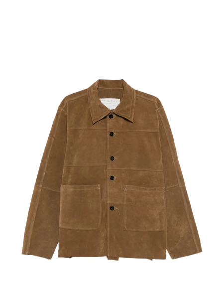  Camiel Fortgens Button Patch Pocket Jacket - Brown 