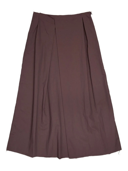  Camiel Fortgens Pleated Midi Skirt - Brown 