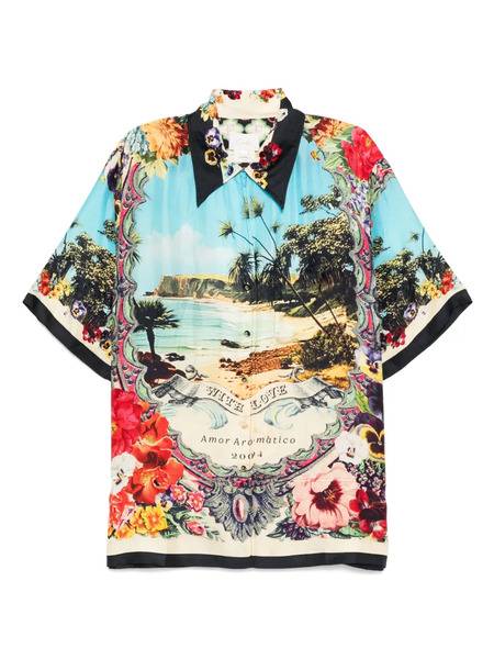  Camilla Bathing Bombshell Shirt - Blue 