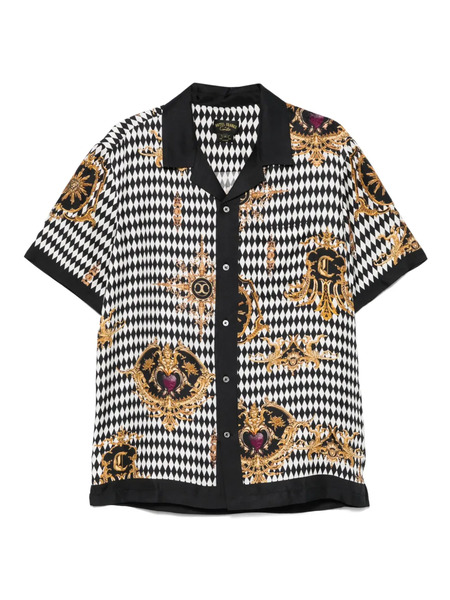  Camilla Camp-collar Shirt - Black 