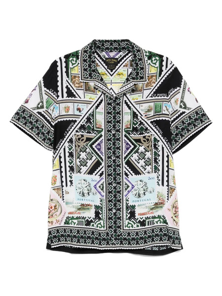  Camilla Camp-collar Shirt - White 