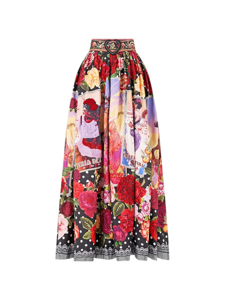 Camilla Daughters Of Duende Maxi Skirt - Black 