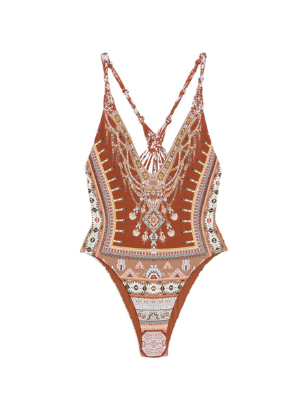  Camilla Fabric Of Time Swimsuit - Brown 