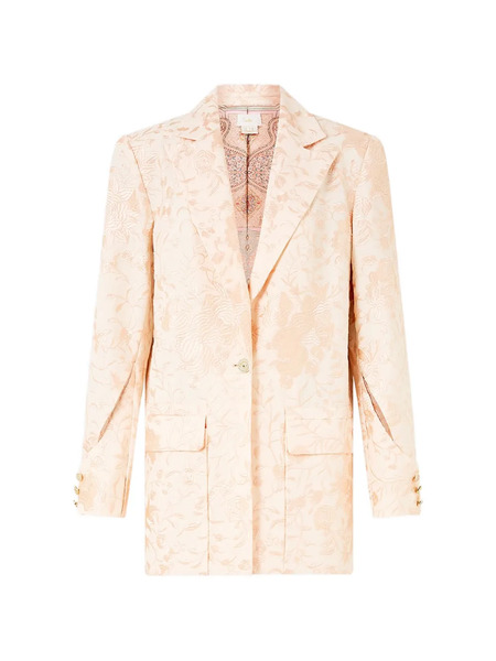  Camilla Floral Blazer - Neutrals 