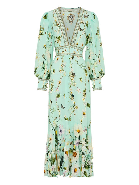 Camilla Freefall Maxi Dress - Green 