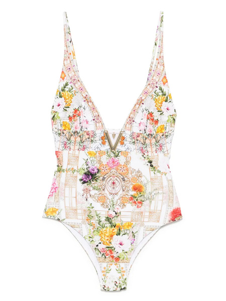  Camilla High Tri One-pieces - White 