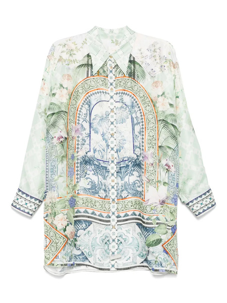  Camilla Jardim Party Shirt - Green 