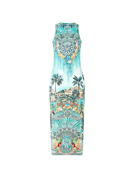  Camilla Jersey Dress - Blue 