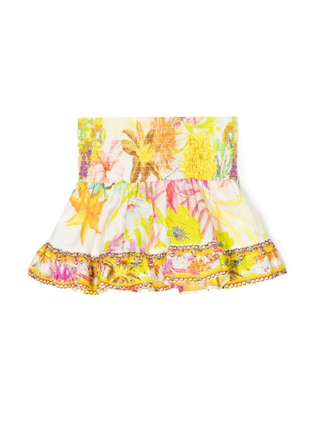  Camilla Kids How Does Your Garden Grow Skirt - Yellow 