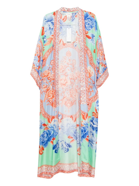  Camilla Layered Coat - Green 