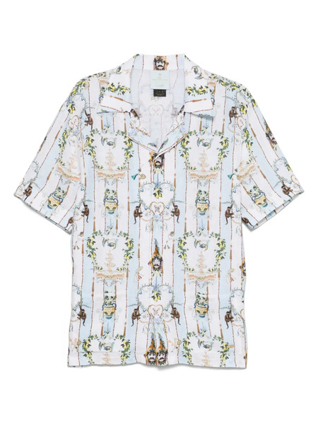  Camilla Linen Shirt - Blue 