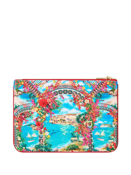  Camilla Meet Me In Mallorca Clutch - Blue 