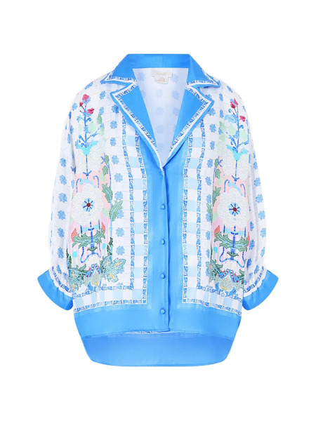  Camilla Midsummer Mosaics Shirt - White 