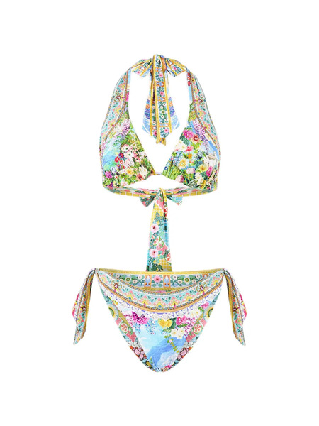  Camilla Navás Nouveau Reversible Tie Bikini Set - Blue 