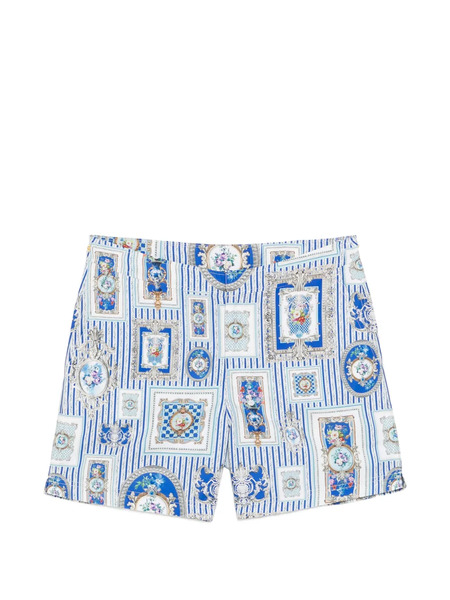  Camilla Ottoman Opulence Shorts - Blue 