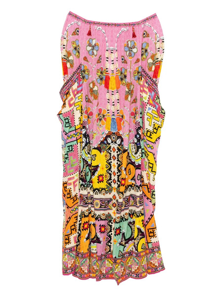  Camilla Pocket Skirt Dress - Pink 