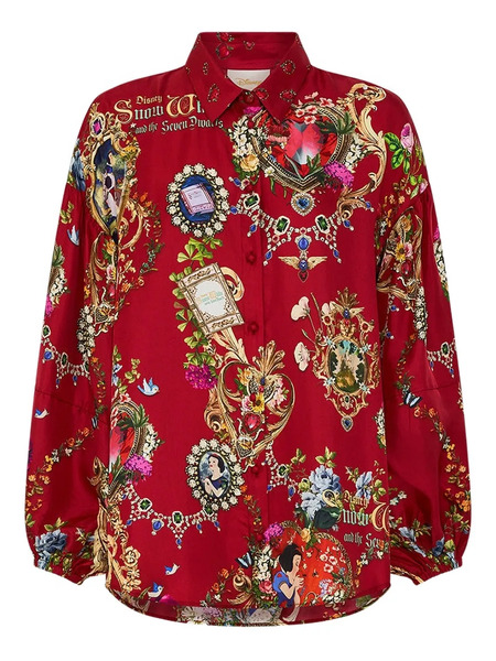 Camilla Printed Shirt - Red 